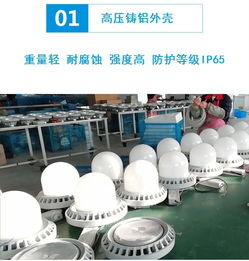 工廠照明壁裝桿裝戶外三防平臺(tái)燈